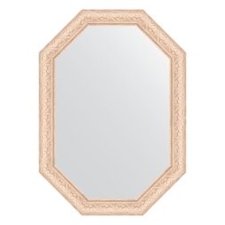 Зеркало в багетной раме Evoform беленый дуб 57 мм 50x70 см