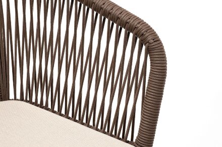 Плетеный стул Марсель из дуба коричневый в Москве 
