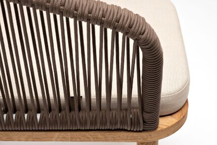 Плетеный стул Марсель из дуба коричневый в Москве 