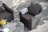 Кресло из искусственного ротанга Кон Панна Graphite в Москве 