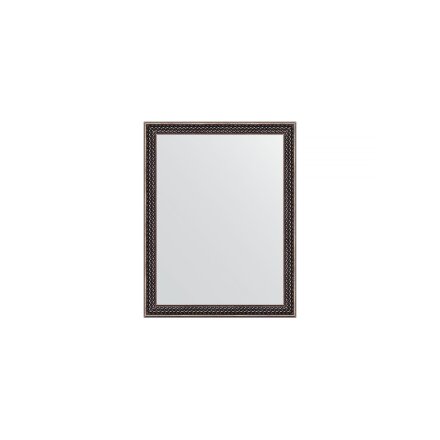 Зеркало в багетной раме Evoform витой махагон 28 мм 35х45 см в Москве 