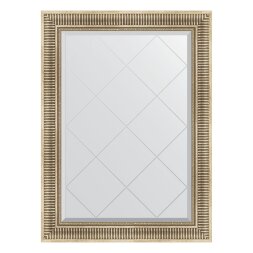 Зеркало с гравировкой в багетной раме Evoform серебряный акведук 93 мм 77x105 см