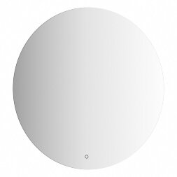 Зеркало Evoform с LED-подсветкой 21 W Ø80 см Сенсорный выключатель Теплый белый свет