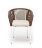 Плетеный стул из роупа Марсель бежево-коричневый в Москве 