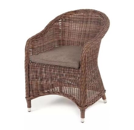 Плетеное кресло Равенна коричневое в Москве 
