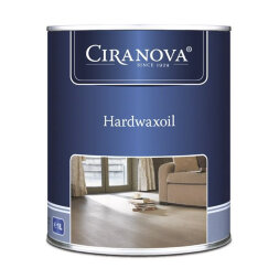Масло воск Ciranova Hardwaxoil для паркетных полов серое 1 л