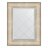 Зеркало с гравировкой в багетной раме Evoform виньетка серебро 109 мм 60x78 см в Москве 