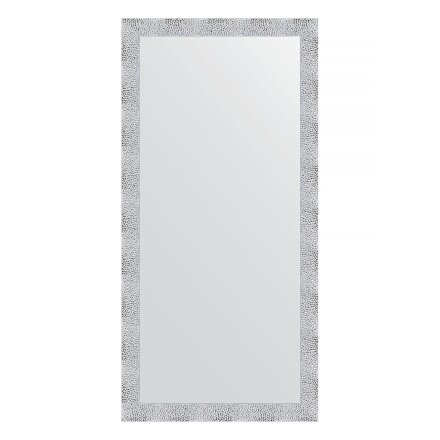 Зеркало в багетной раме Evoform чеканка белая 70 мм 76x156 см в Москве 