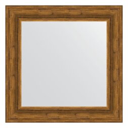 Зеркало в багетной раме Evoform травленая бронза 99 мм 72х72 см