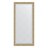 Зеркало с гравировкой в багетной раме Evoform состаренное серебро с плетением 70 мм 73x155 см в Москве 