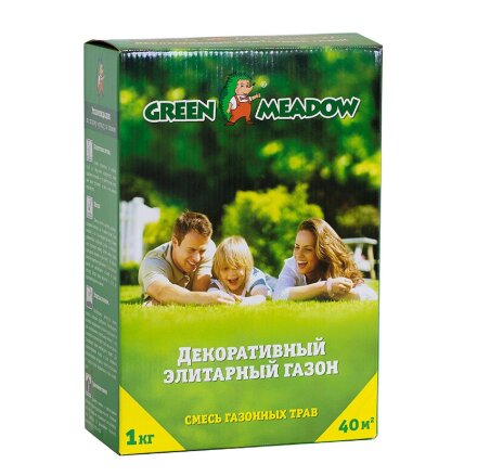 Газон Green Meadow декоративный элитарный 1 кг в Москве 