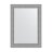 Зеркало с фацетом в багетной раме Evoform серебряная кольчуга 88 мм 77x107 см в Москве 