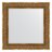 Зеркало в багетной раме Evoform вензель бронзовый 101 мм 73х73 см в Москве 