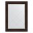 Зеркало с гравировкой в багетной раме Evoform темный прованс 99 мм 79x106 см в Москве 