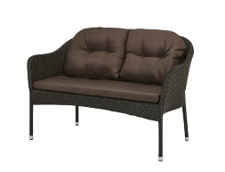 Плетеный диван S54A-W53 Brown Афина