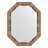 Зеркало в багетной раме Evoform серебряный бамбук 73 мм 63x83 см в Москве 