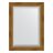 Зеркало с фацетом в багетной раме Evoform состаренное бронза с плетением 70 мм 53х73 см в Москве 