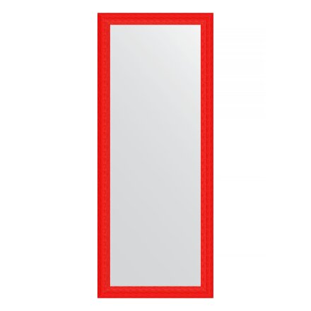Зеркало напольное в багетной раме Evoform  красная волна 89 мм 82x201 см в Москве 