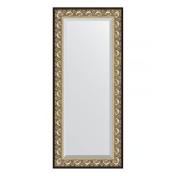 Зеркало с фацетом в багетной раме Evoform барокко золото 106 мм 70х160 см