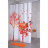 Штора для ванной Ridder Jardin оранжевый 180x200 см в Москве 