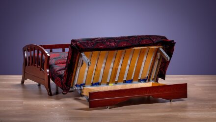 Комплект мягкой мебели Канопус с деревянными подлокотниками в Москве 