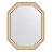 Зеркало в багетной раме Evoform золотые бусы на серебре 60 мм 56x71 см в Москве 