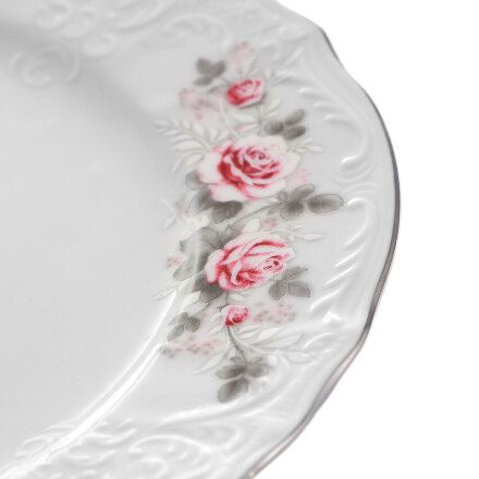 Набор тарелок Thun 1794 Бледные Розы 21 см 6 шт в Москве 
