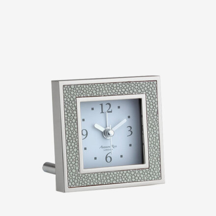 Shagreen Grey Часы настольные с будильником в Москве 