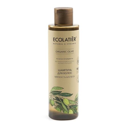 Шампунь для волос Ecolatier Olive мягкость/блеск 250мл в Москве 
