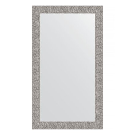 Зеркало в багетной раме Evoform чеканка серебряная 90 мм 80х140 см в Москве 