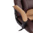 Кресло компьютерное TC Driver искусственная кожа коричневое с бронзовым 55х49х126 см в Москве 