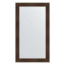 Зеркало в багетной раме Evoform бронзовая лава 90 мм 80х140 см