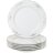 Набор тарелок мелких Thun Констанция 24 см серый декор в Москве 