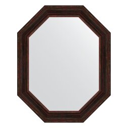 Зеркало в багетной раме Evoform темный прованс 99 мм 79x99 см