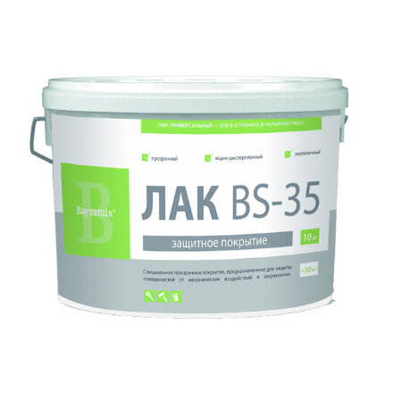 Лак защитный Bayramix BS35 фасадный 2,5 кг в Москве 