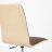 Кресло ТС 47х41х103 см флок, кожзам коричневый/бежевый в Москве 
