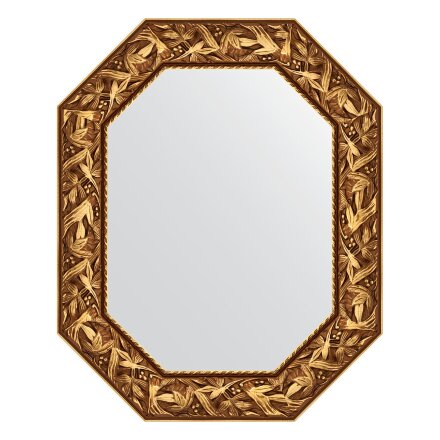 Зеркало в багетной раме Evoform византия золото 99 мм 63x78 см в Москве 