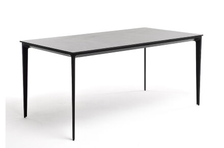 Обеденный стол Малага из HPL 160 серый гранит в Москве 
