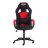 Кресло компьютерное TC Driver ткань чёрное с красным 55х49х126 см в Москве 