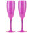 Набор бокалов для шампанского Royal Garden Pink&amp;Turquoise 2 шт 170 мл розовый/бирюзовый в Москве 