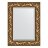 Зеркало с фацетом в багетной раме Evoform византия золото 99 мм 59х79 см в Москве 