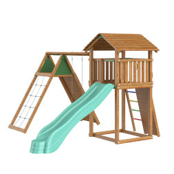 Детский комплекс Jungle Cottage + Climb Module X'tra