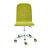 Кресло ТС 47х41х103 см флок, кожзам олива/металлик в Москве 