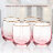 Набор стаканов FLW Gradient розовый 350 мл 4 шт в Москве 