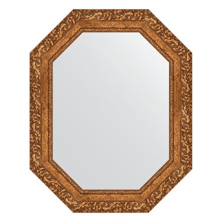 Зеркало в багетной раме Evoform виньетка бронзовая 85 мм 60x75 см в Москве 