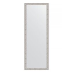 Зеркало в багетной раме Evoform волна алюминий 46 мм 51х141 см