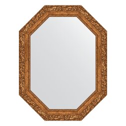 Зеркало в багетной раме Evoform виньетка бронзовая 85 мм 65x85 см