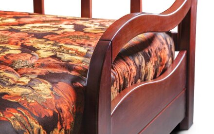 Комплект мягкой мебели Нирвана с деревянными подлокотниками в Москве 