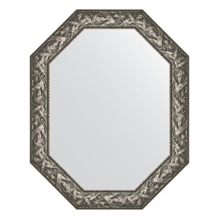 Зеркало в багетной раме Evoform византия серебро 99 мм 78x98 см в Москве 