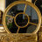 Зеркало Glasar круглое золотистое 70x4x70 см в Москве 